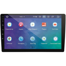 2DIN USB-магнитола Prology MPC-90 на Android 9 с навигацией, 9"