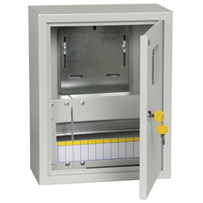 Щит ЩРУ-1н-12зо(ЩУРн-1/12зо-0/1 36 УХЛ3 IP31) замок, окно 395х310х165 (ВхШхГ) MKM25-N-12-31-ZO IEK