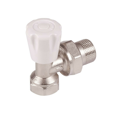 ИНС Клапан ручной терморегулирующий угловой 1/2" RV Ду15 SANEXT 6912