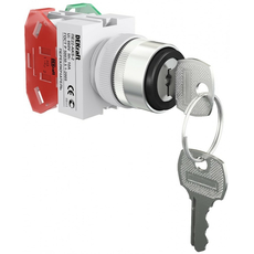 Переключатель I-O с ключом 1НО+1НЗ 25053DEK DEKraft