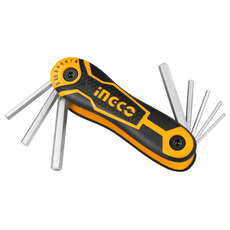 Набор ключей шестигранных "нож" 2-8мм, Cr-V INGCO INDUSTRIAL HHK14081