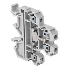 Колодка клеммная двойная JXB-4/35 тип L серая PROxima plc-jxb-2-4/35L-gy EKF