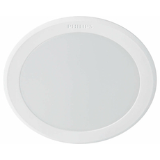 Светильник светодиодный встраиваемый ДВО LED 6Вт 4000K 420Лм IP20 круг белый 59444 MESON 080 40K WH recessed Philips