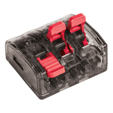 Клемма соединительная СМК 221-413 3 отверстия 0.2-4.0 мм2 EKF PROxima