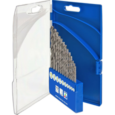 Набор сверл по металлу "Профи" 10шт. 1-10 мм, шаг 1 мм, ПРО кассета ПРАКТИКА 640-261