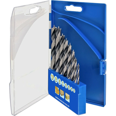 Набор сверл по дереву "Профи", 8 шт, 3,4,5,6,7,8,9,10 мм, ПРО кассета ПРАКТИКА 640-360