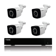 Комплект уличного видеонаблюдения Divisat DVR-4712P/DVC-S192P (4 AHD камеры 2 Mpix, 1 Тб памяти)