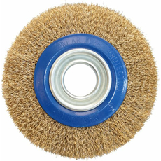 Кордщетка для точил 150 мм мягкая, переходники 1/2", 5/8", 3/4", 7/8", 1" ПРАКТИКА 773-361