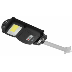 Консольный светильник на солн. бат.,COB,с кронштейном,20W, с датч.движ., ПДУ, 450lm, 5000К, IP65 ЭРА