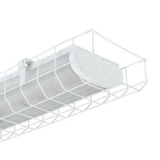 Светильник люминесцентный ЛПО-46-2х36-504 с решеткой призма компенсированный АСТЗ 1046236504