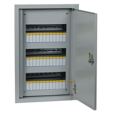 EKF Щит распределительный встраиваемый ЩРв-36з IP30 520х340х120 с замком