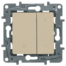 Legrand ETIKA Диммер нажимной 400Вт слоновая кость