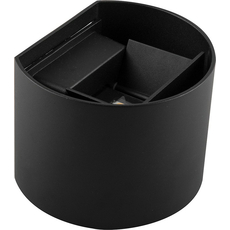 Светильник светодиодный уличный ДБУ-2х3w вверх/вниз 4000К IP54 черный (DH013) FERON