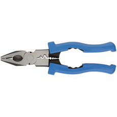 Плоскогубцы комбинированные многофункциональные, пластиковые ручки, Профи 200 мм FIT 51012