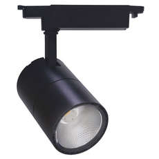 Светильник светодиодный трековый на шинопровод ДПО-30w 4000К 2400Лм черный (AL103) FERON
