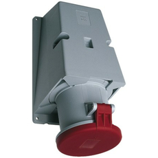 ABB Розетка кабельная 63А 3Р+N+E IР44 на поверхность 415В CEWE (463 RS6) 2CMA167484R1000