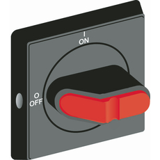 ABB Ручка управления OHYS2AJE-RUH с символами на русском выносная для рубильников ОТ16..125F желто-красная 1SCA108301R1001