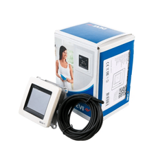 Терморегулятор электронный программируемый DEVIreg Touch 16A сенсорный белый 140F1064