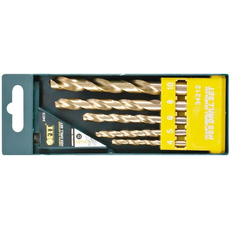 Набор сверл HSS по металлу, титановое покрытие, 13 шт FIT 34217