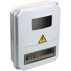 Щит учетно-распределительный навесной ЩУРн-П 3/10 пластиковый IP55 IEK MSP310-3-55