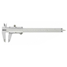 Штангенциркуль механический 0-200мм, шаг 0,05мм, в кейсе INGCO HVC01200
