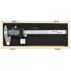Штангенциркуль метал.нерж. с электронным отсчетом 150 мм/ 0,02 мм FIT 19856