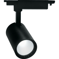 Светильник светодиодный трековый на шинопровод ДПО-12w 4000К 1080Лм 35 гр. черный (AL102) FERON