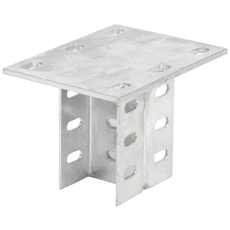 Кронштейн потолочный двойной 110 горячеоцинкованный IEK CLW10-KPD-110-HDZ