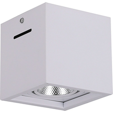 Светильник светодиодный ДПО-7w 4000К 630Лм поворотный квадратный белый (AL522) FERON