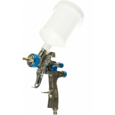 Краскопульт пневматический, LVLP Профи, пластиковый верхний бачок 600 мл, 1.4 мм FIT 81024
