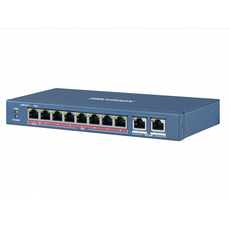 Коммутатор 7-портовый 1 порт HiPoE DS-3E0310HP-E Hikvision