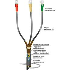 Муфта концевая кабельная 10КВТп-3х(70-120) до 10кВ 22020035 НТК