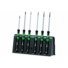 Набор отверток для прецизионных работ + подставка 6 предметов. 2035/6 B Wera WE-118152