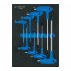 Набор шестигранников L-тип, ложемент, 8 предметов King Tony 9-22108MRV