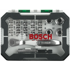 Набор бит-26 с ключом-трещеткой BOSCH 2607017322