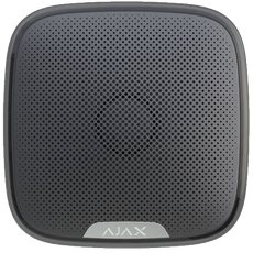 Сирена беспроводная уличная светозвуковая (StreetSiren black) Ajax 00-00105532