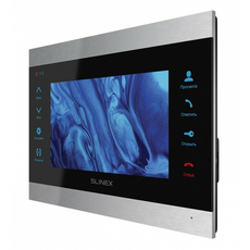 Видеодомофон цветной Silver+Black (SL-07IPHD S+Bl) SLINEX