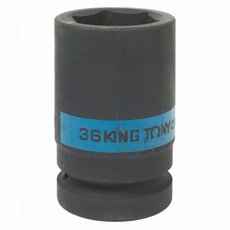 Головка торцевая ударная глубокая шестигранная 1', 36 мм King Tony 843536M