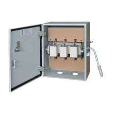 Рубильник в корпусе с предохранителями ПН-2 ЯБПВУ-100А IP54 У3 "Узола"