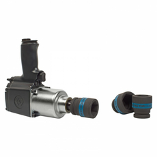 Гайковерт пневматический ударный 3/4', 1085 Нм, в комплекте 3 торцевые головки King Tony P33621-075B