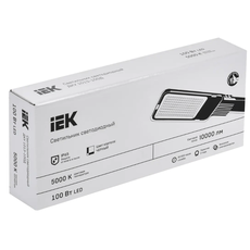 Светильник светодиодный ДКУ 1013-100Д 5000К IP65 IEK LDKU1-1013-100-5000-K03