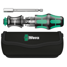 Набор Kraftform Kompakt 28 и патроном Rapidaptor с сумкой 6 предметов Wera WE-134491