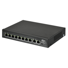 Коммутатор МАС 2К 10 портов (8 PoE) 120 Вт (1NS08F-2T1G) RVI С0000016244