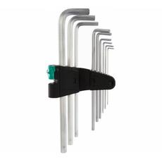 Набор Г-образных ключей хромированных 1.5 - 10 мм 9 предметов. 950/9 Hex-Plus 2 Wera WE-021909