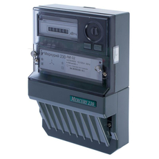 Счетчик электроэнергии Меркурий 230 АМ-02 трехфазный однотарифный, 10(100), кл.точ. 1.0, Щ, ЭМОУ, имп. выход (230AM02) Инкотекс 34804