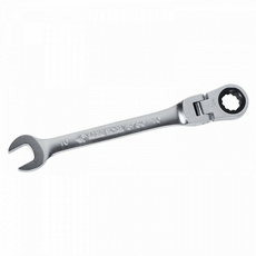 Ключ трещоточный комбинированный с шарниром 10 мм King Tony 373010M