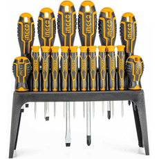 Набор отверток 18шт, Cr-V INGCO INDUSTRIAL HKSD1828