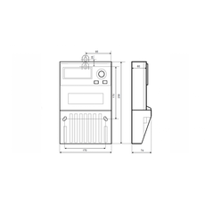 Счетчик электроэнергии Меркурий 230 АМ-02 трехфазный однотарифный, 10(100), кл.точ. 1.0, Щ, ЭМОУ, имп. выход (230AM02) Инкотекс 34804
