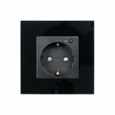 Умная розетка встраиваемая Sibling Powerswitch-W1, черная