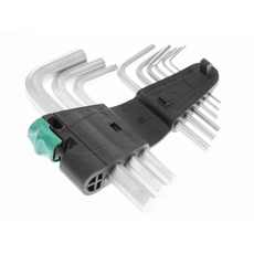 Набор Г-образных ключей 950/9 SM N хромированных 1.5 - 10 мм 9 предметов Wera WE-021406